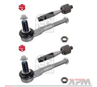 2X Febi 39951 Barra Di Sterzo Anteriore Per Audi A6 Allroad 4FH A6 4F2 4F5
