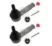 2x Febi 42471 Tirante Giunto Sferico Set Anteriore Entrambi Lati per Ford Mazda