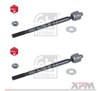 2x Febi 43202 Giunto Assiale Tirante Frontale per Toyota Corolla E11 E12