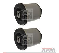 2x Febi 45087 Supporto Corpo Dell'Asse Posteriore per Opel Corsa D E C Adam