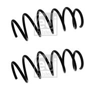 2x Febi 46907 Molla di Sospensione Frontale per Opel Astra H GTC Caravan