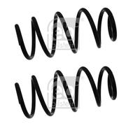 2X Febi 46953 Molla Della Sospensione Anteriore Per Ford Galaxy WA6