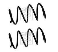 2X Febi 46959 Molla Della Sospensione Anteriore Per BMW E60 E61