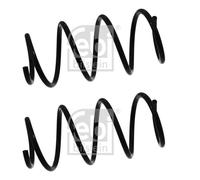 2x Febi 46967 Molla di Sospensione Frontale per Renault Laguna III Grandtour