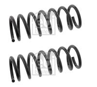 2X Febi 47246 Molla Della Sospensione Posteriore Per Ford Galaxy WA6