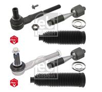 2X Febi 49040+49041 Barra Di Sterzo Anteriore Per Audi A4 8EC 8ED 8HE