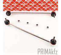 2x Febi Asta Accoppiamento Pendola ad Frontale per Peugeot 207 208 Citroen C3