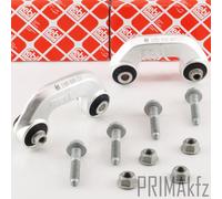 2x Febi Asta Accoppiamento Pendola ad Stabilizzatore Asse Ant. per Audi A4 B6 B7