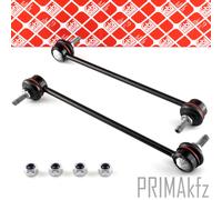 2X FEBI Barra Stabilizatrice Anteriore Per BMW 5 Series E39 + Touring