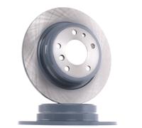 2x FEBI BILSTEIN 04176 Disco freno Posteriore per BMW 5 Sedan (E34) 300mm