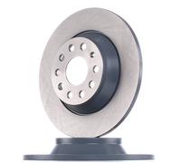 2x FEBI BILSTEIN 104496 Disco freno Posteriore per VW TIGUAN (AD1) Touran (5T1)