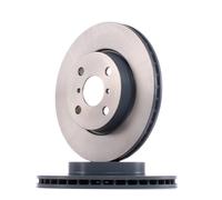 2x FEBI BILSTEIN 108380 Disco freno Anteriore per TOYOTA Yaris Schrägheck (P9)