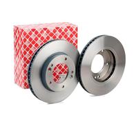 2x FEBI BILSTEIN 108452 Disco freno Anteriore per KIA SORENTO I (JC) 302mm