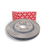 2x FEBI BILSTEIN 108466 Disco freno Anteriore per NISSAN Pathfinder III (R51)