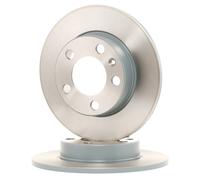 2x FEBI BILSTEIN 18488 Disco freno Posteriore per VW Golf IV Hatchback (1J1)