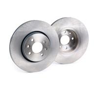 2x FEBI BILSTEIN 19923 Disco freno Anteriore per RENAULT Clio III Hatchback