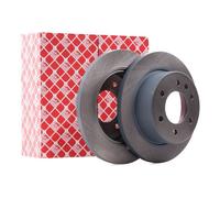 2x FEBI BILSTEIN 27699 Disco freno Posteriore per VW CRAFTER 30-35 Autobus (2E)