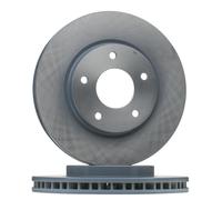 2x FEBI BILSTEIN 31275 Disco freno Anteriore per DODGE Caliber Hatchback 276mm