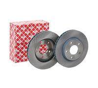 2x FEBI BILSTEIN 31275 Disco freno Anteriore per DODGE Caliber Schrägheck 276mm