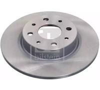 2x FEBI BILSTEIN 43843 Disco freno Posteriore per ALFA ROMEO MITO (955) 251mm