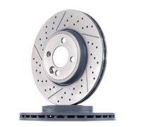 2x FEBI BILSTEIN 43954 Disco freno Anteriore per MINI Hatchback (R56) 294mm