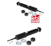 2x FEBI BILSTEIN Ammortizzatore Pressione Olio Anteriore VW Transporter IV