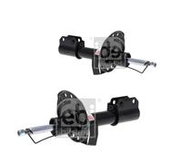 2x FEBI BILSTEIN Ammortizzatori Gas Press. Anteriori Smart Forfour 453 Coupe