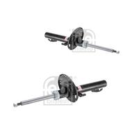 2x FEBI BILSTEIN Ammortizzatori Gaspressione Anteriori per Renault Scénic II