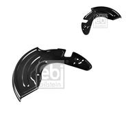 2X FEBI BILSTEIN Ankerblech Spritzblech Bremsscheibe Davanti Per Audi A4 8D2 B5