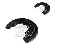2X FEBI BILSTEIN Ankerblech Spritzblech Disco Freno Anteriore Per Audi A4 Avant