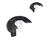 2X FEBI BILSTEIN Ankerblech Spritzblech Disco Freno Anteriore Per VW UP 121 122