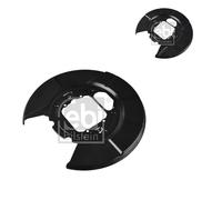 2X FEBI BILSTEIN Ankerblech Spritzblech Disco Freno Posteriore Per BMW X5 E53