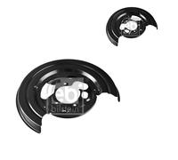 2X FEBI BILSTEIN Ankerblech Spritzblech Disco Freno Posteriore Per VW Crafter 2E