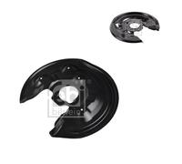 2X FEBI BILSTEIN Ankerblech Spritzblech Disco Freno Posteriore Per VW Passat 3C5