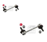 2x FEBI BILSTEIN Asta di aggancio adatta per stabilizzatore anteriore Mitsubishi