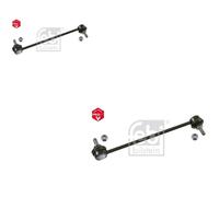 2X FEBI BILSTEIN Barra Stabilizzatrice Anteriore Adatta Per BMW 3 Serie Compact
