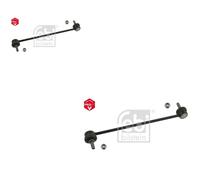 2X FEBI BILSTEIN Barra Stabilizzatrice Anteriore Adatta Per Fiat Panda 169