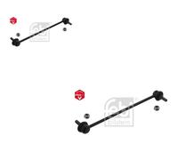 2X FEBI BILSTEIN Barra Stabilizzatrice Anteriore Adatta Per Mazda 3 BL
