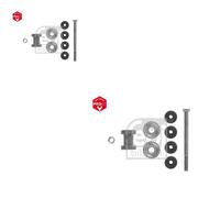 2X FEBI BILSTEIN Barra Stabilizzatrice Anteriore Adatta Per Mazda 323 F IV