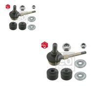 2X FEBI BILSTEIN Barra Stabilizzatrice Anteriore Adatta Per Saab 9-3