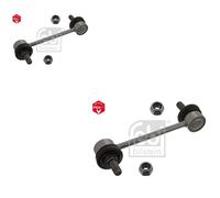 2X FEBI BILSTEIN Barra Stabilizzatrice Posteriore Per Hyundai Coupe GK