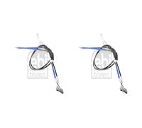 2x Febi BILSTEIN Cavo Del Freno a Mano Flessibile per Ford Transit