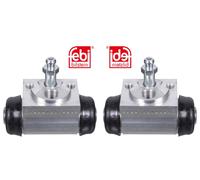 2X FEBI BILSTEIN Cilindro Del Freno Posteriore Per Mercedes-Benz Classe A W168