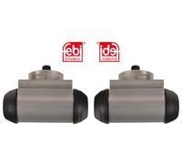 2X FEBI BILSTEIN Cilindro Del Freno Posteriore Per Opel Karl C16