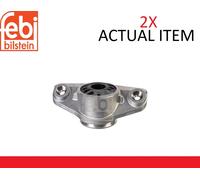 2X febi bilstein Cuscinetto Ammortizzatore Posteriore Superiore Sigillato 109033