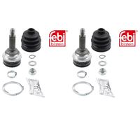 2X FEBI BILSTEIN Giunto Anteriore Per Chevrolet Matiz M200 M250