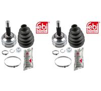 2X FEBI BILSTEIN Giunto Omocinetico Per Renault Kangoo KC0/1