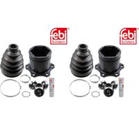 2X FEBI BILSTEIN Kit Giunto Universale Per Audi A4 Avant 8ED B7 8E5