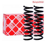 2x FEBI BILSTEIN Molla Ammortizzatore Posteriore Per VW Golf VII 5G1