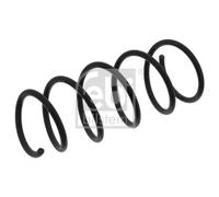 2x Febi BILSTEIN Molla di Sospensione Spirale Frontale Adatto A per Renault Clio